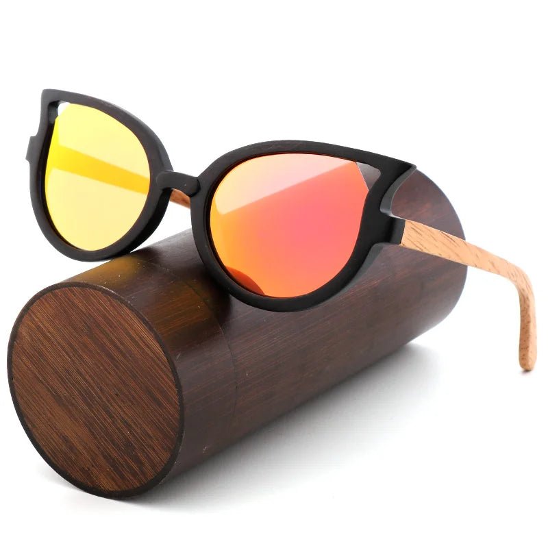 Damen Designer - Katzenaugen Ebenholz - Sonnenbrille - Titelbild - Lebensfreuden