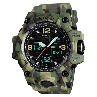 Digitale Sport- und Taucheruhr "Camouflage"