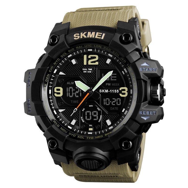 Digitale Sport- und Taucheruhr "Camouflage"