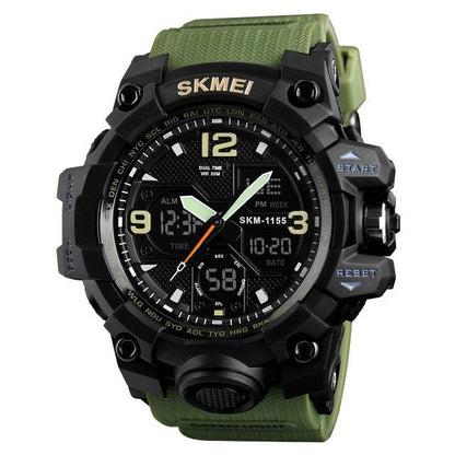 Digitale Sport- und Taucheruhr "Camouflage"