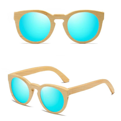 Holzsonnenbrille "Lady Chic Bambus" - Lebensfreuden