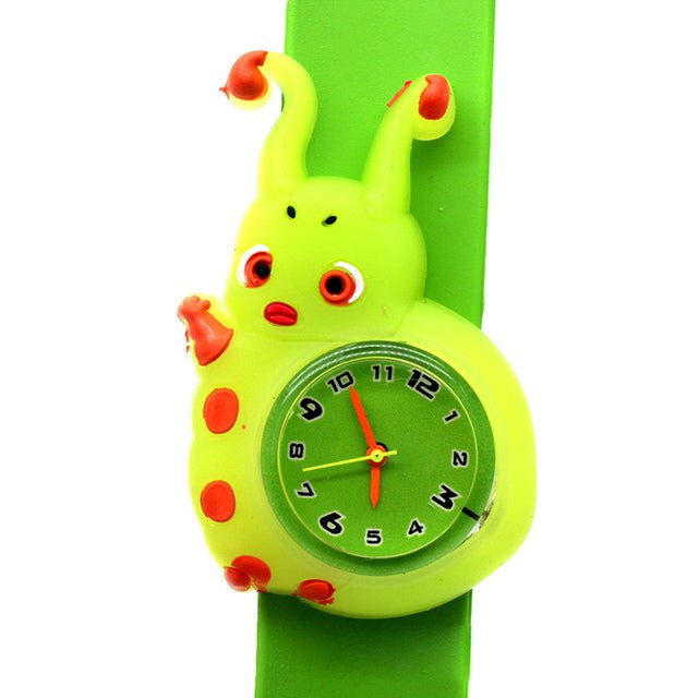 Kinderuhren "3D Cartoon" mit Schnapparmband - Lebensfreuden