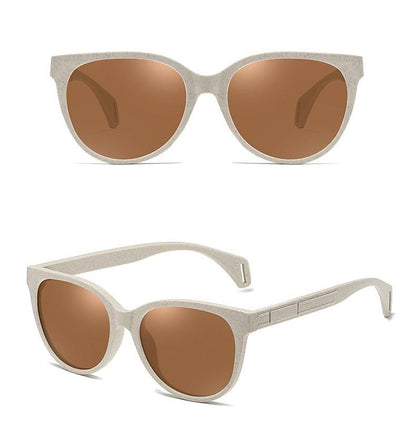 Weizenschrot Sonnenbrille "Cat Eye" - Lebensfreuden